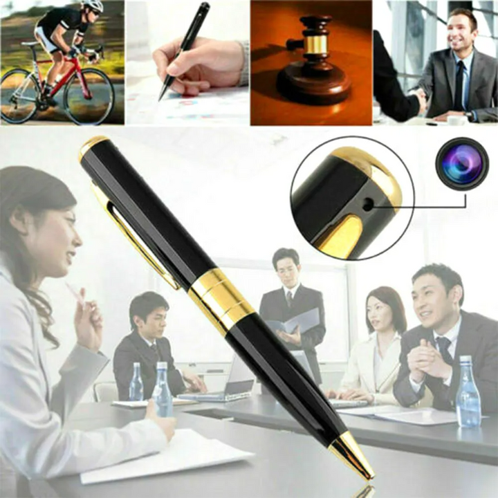 Pen Camera Cam Mini Hidden Pocket Audio Video Recorder DVR Security