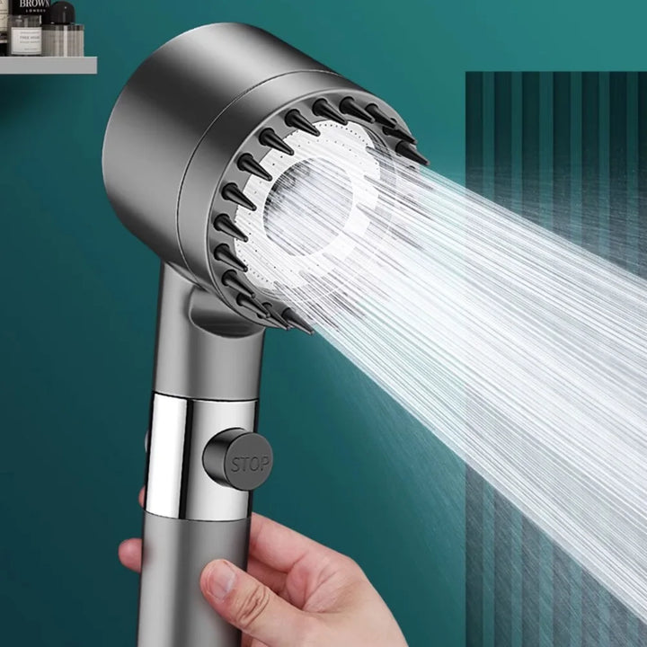 High Pressurized Filter Shower Head 3-mode Adjustable Spray with