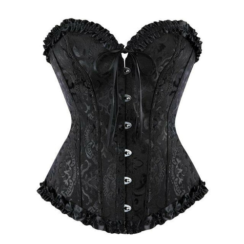 X Sexy Women steampunk clothing gothic Plus Size Corsets Lace Up boned